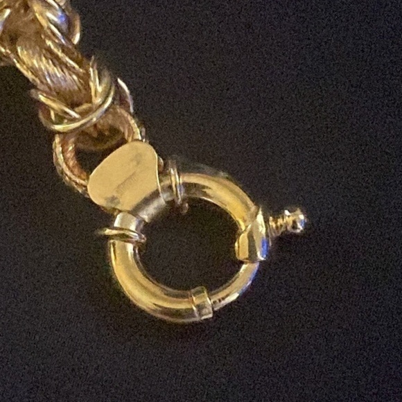 Gold Bracelet 14K Gold Made in Italy solid Italian gold super stylish  Unisex - Picture 9 of 13